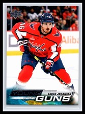 2022-23 Upper Deck #482 Lucas Johansen YOUNG GUNS Rookie Card RC. rookie card picture