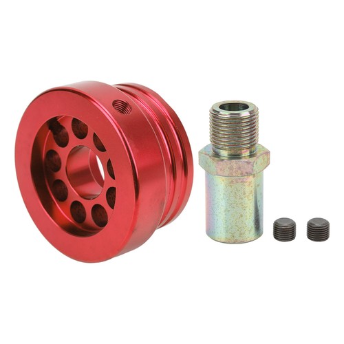 (Red)Professional Oil Filter Plate Oil Intermediate Plate Adapter Oil Filter - Picture 11 of 23