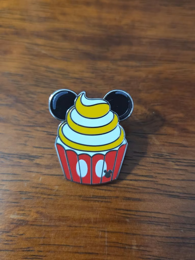 Disney Trading Pin Mickey Mouse Cupcake Treats WDW Hidden Disney 2026