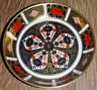 Royal Crown Derby Pin Dish/Tray Circular Imari 1128 ~ Wrongly Marked 2451