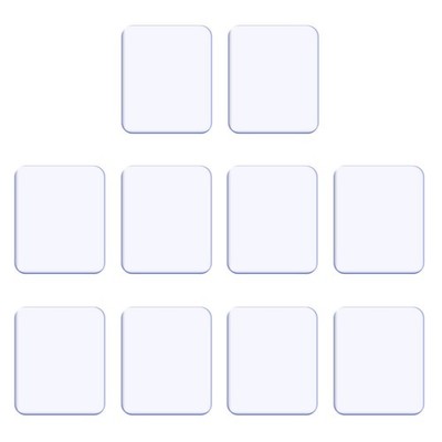Sticky Pads (10 Pack), As Seen On TV Removable Traceless Gripping Pad Washabl...