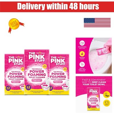 Stardrops The Pink Stuff Toilet Foam Cleaner - Deep Cleaning & Odor Elimination