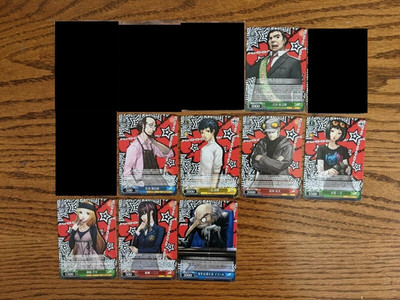 Weiss Schwarz TCG CCG Persona 5 Confidants Cards Japanese Pack