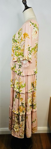 Curate by Trelise Cooper Floral Tiered Dress Size Medium 14 Little Meadow RP$394 - Picture 8 of 13