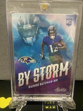 2021 Absolute Rashod Bateman By Storm RC Purple Spectrum /5 Baltimore Ravens