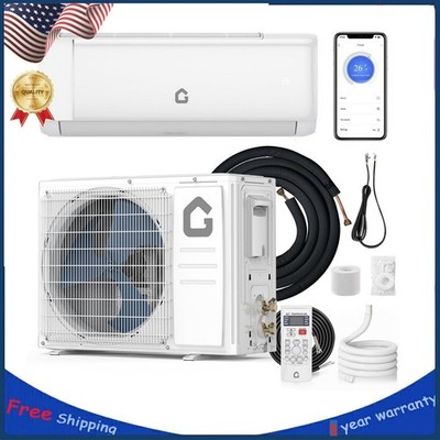 9000 BTU Mini Split Air Conditioner & Heat Pump 18.5 SEER2 Cool Up to 450 Sq. Ft