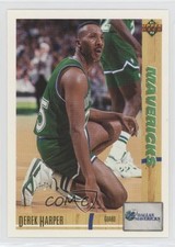 1991-92 Upper Deck Plain Text Hologram Derek Harper #137 04zw