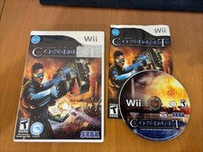 The Conduit (Nintendo Wii, 2009) Cib Complete Us Ntsc Water
