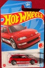 HOT WHEELS J-IMPORTS '90 HONDA CIVIC EF RED 96/250 . SEE COMBINED OFFERS!