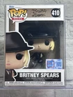 GRAIL 2024 Funko Pop! Vinyl: Rocks Britney Spears in Tuxedo #410 NYCC FLAWED BOX