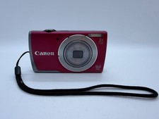 Canon Camera Powershot A3500 IS 16 MP Point  Shoot Batteries  Charger D2