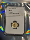 2026 GOLD Eagle 1/10th $5 NGC Graded MS69 MS 69