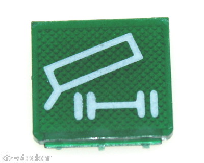 Symbolscheibe Schalter Symbol passend für Hella ENG Symbol wählbar grün gelb Symbolscheibe Schalter Symbol passend für Hella ENG Symbol wählbar grün gelb