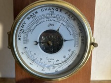 DEKORATIVES SCHIFFS-BAROMETER VON SCHATZ, MADE IN GERMANY