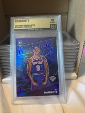 rj barrett 2019 panini donruss optic My House Purple Golden Grading 10