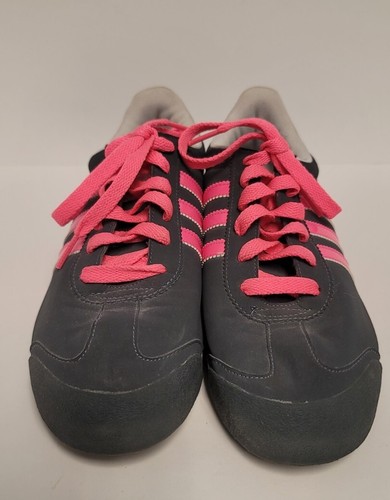Adidas Samoa Gray & Pink Suede Unisex Size 7 Shoes Sneakers G47159 - Picture 2 of 7