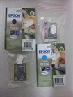 Lot 4xCartouches Epson Noir+Cyan+Magenta+Yellow C13 T1281 /1282/1283/1284 Renard