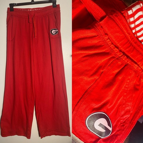 Georgia Bulldogs Pantalón Pierna Ancha con Bolsillos y Tirador Cintura. Talla mediana - Imagen 1 de 8