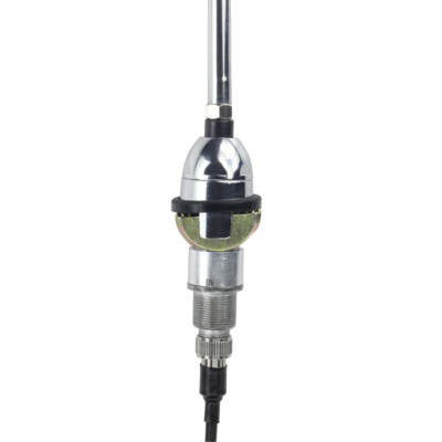 RetroSound SC62-CM1-10 Chrome OE-Style Replacement Antenna for Ford Mustang