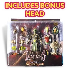 Mythic Legions Tactics War Aetherblade Female Elf Deluxe Legion Builder w Bonus