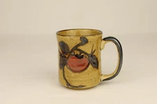 Japan 1970's Raj Calif 91364 Stoneware Apple with Branch Mug