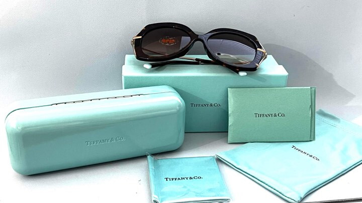 TIFFANY&amp;Co. ティファニー サングラス 54□17 140 TF4210-D 8015/3B ブラウン イタリア製 TIFFANY ティファニー レディース サングラス 54□17-140 ブラウン