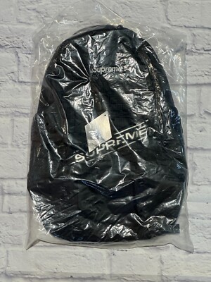 NEW Supreme FW23 3D Logo Backpack Black One Size | eBay