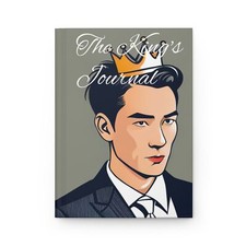 Journal like a King with this Hardcover Journal Matte