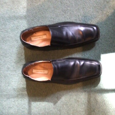 Used Joseph Abboud Mens Size 13M Loafer Dress Shoes Leather  display picture 3