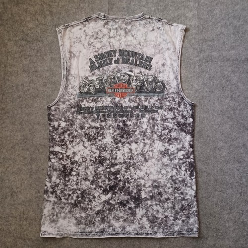 Harley Davidson T Shirts Lot of 3 Mens L Red Motorcycle Sleeveless Short Sleeve - Picture 17 of 24