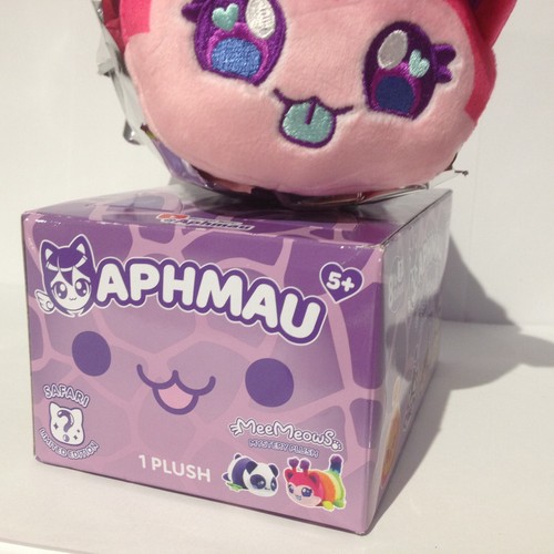 Peluche Misterioso APHMAU MeeMeows 6" CATERPILLAR Arco Iris Edición Limitada - Imagen 4 de 8