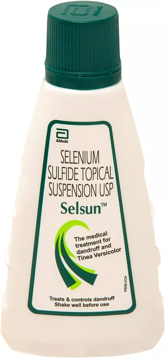 Selsun Suspension Anti Dandruff Shampoo 60 ml FREE POSTAGEN IN UK