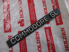 <!--F#f_0-->NOS HOLDEN VB VC COMMODORE SL GLOVE BOX GLOVEBOX BADGE EMBLEM INSERT DASH V8<!--F/-->