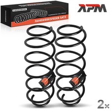 2x Federn Fahrwerksfeder Vorne L+R für Smart...