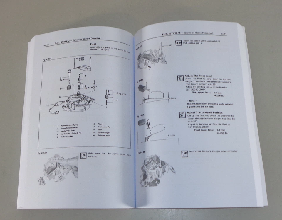Manual De Taller Toyota Land Cruiser Motor 2F En FJ 40 / FJ 60 / FA De 08/1980 - Imagen 2 de 2