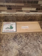 Pappys gourmet cooking plank, multiple use. Natural North Georgia Hickory