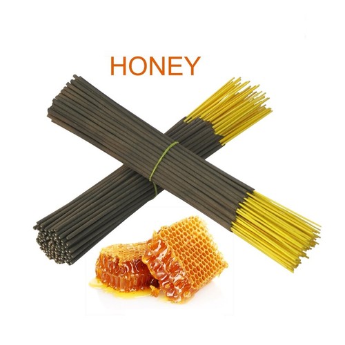 Honey Scent Aroma 9" Aggarbatti Incense Sticks Hand Dipped Bulk From India