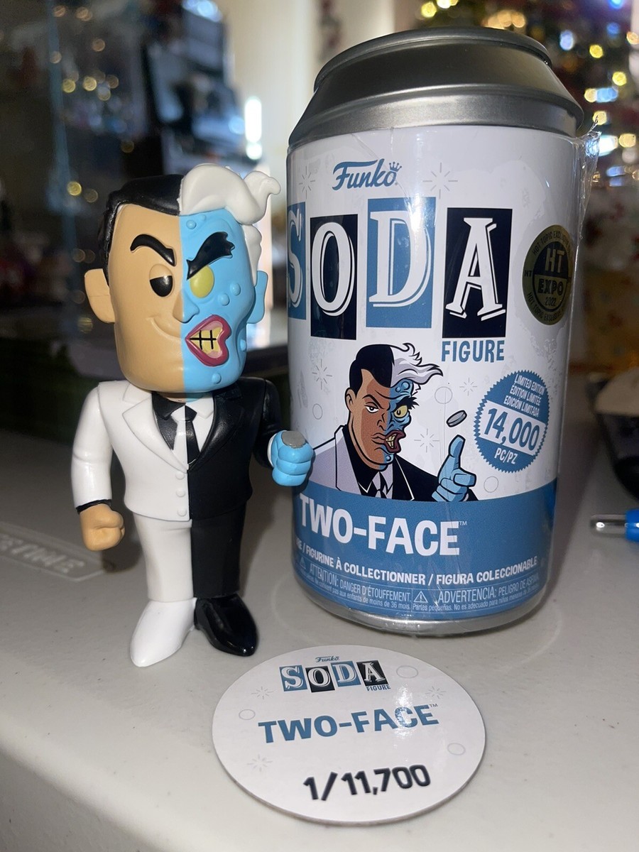 Funko Pop! Soda Can Figure Two Face Hot Topic Expo Exclusive