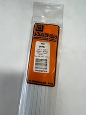 Plastruct 90787 MS-1216 Styrene Strip .125" x .156" / 3.2mm x 4.0mm 10 pcs