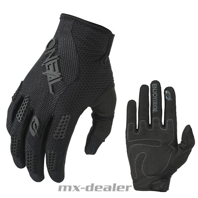 ONeal Element Handschuhe Schwarz V24 MTB MX Motocross Cross Enduro Supermoto