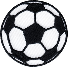 2" Patch - Soccer Ball Round Sports Football Futball Athlete Team Sew Iron On