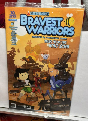 Bravest Warriors #1 Loot crate Variant still Sealed Kaboom Comic 2015