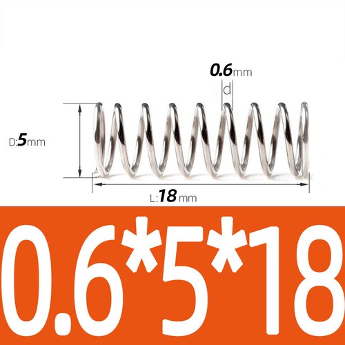 Compression Spring Steel 0.2 - 1mm Wire Dia 2mm - 12mm OD Small Pressure Springs - Picture 42 of 130