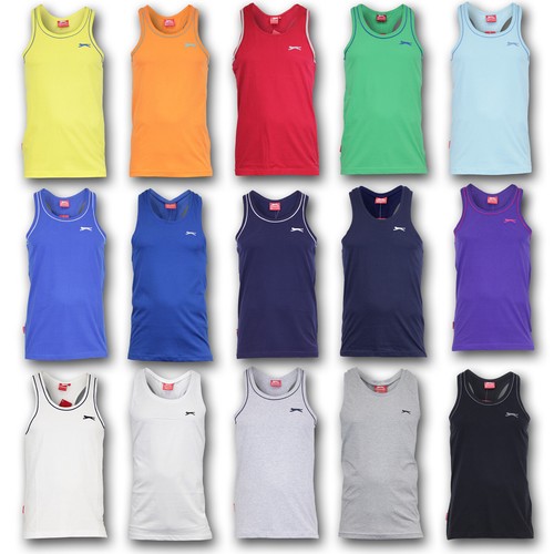 SLAZENGER Muscle Shirt Tank Top Muskel TShirt T-Shirt S