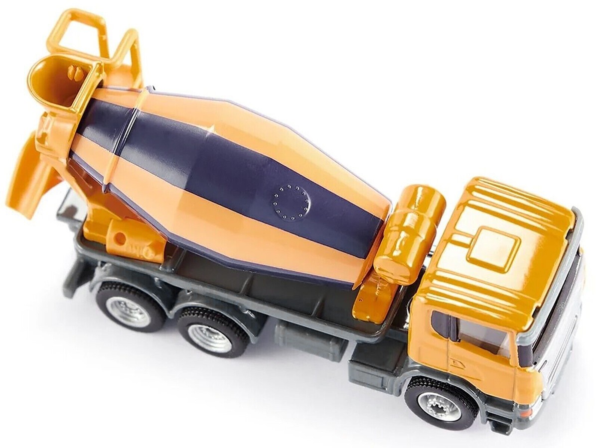 SCANIA MIXER TRUCK YELLOW 1/87 (HO) DIECAST MODEL BY SIKU 1896 | eBay