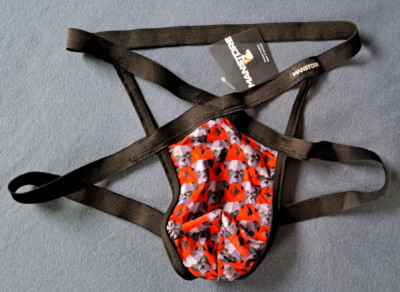 MANSTORE M2108 - ULTRA JOCK Gr. L Sexy Offen Ouvert NEU Dogs