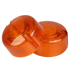 Turn Signal Lens Cover For Harley 86-01 Dyna FXD Softail Sportster XLH 1200 883