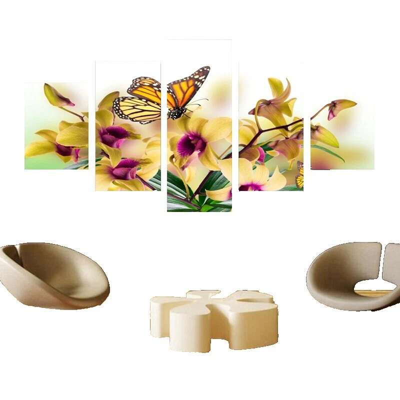 Reproduction Butterfly Framed Home Décor Posters & Prints