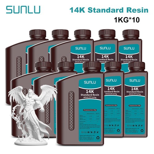 SUNLU 10×1KG 405nm Standard/Water Washable/ABS-Like LCD Resin For 3D Printer - Picture 53 of 74