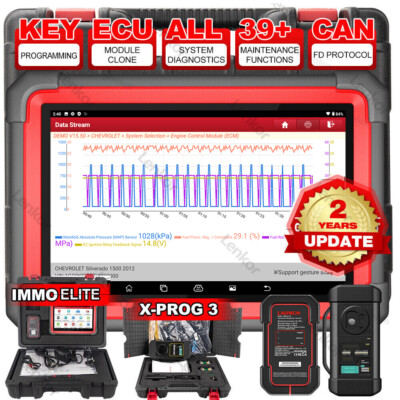 2026 LAUNCH X431 IMMO Elite OBD2 Diagnosegerät Alle System Schlüssel Programmier